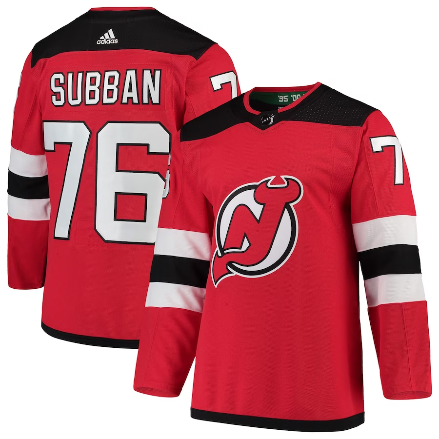 Men's New Jersey Devils P.K. Subban #76 Red Jersey